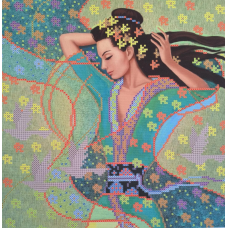 Схема для вишивання бісером. Ефемерність.