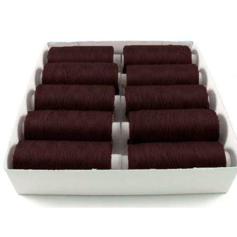 Нитки для шиття 1 шт., колір темний коричневий