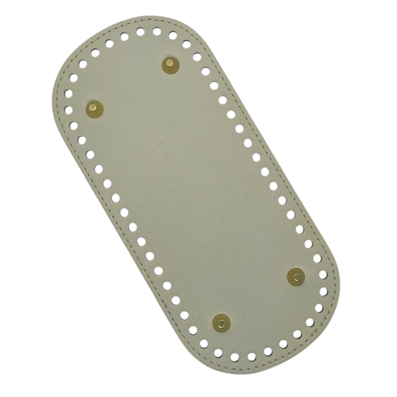 Денце для кошика, сумки зі шкірозамінника, Бежеве. Еліпс. Денце для кошика, сумки зі шкірозамінника, Бежеве. Еліпс.