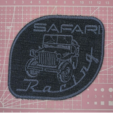 Аплікація для одягу. Safari. джинсова.