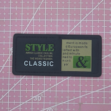 Аплікація для одягу. Гумова.