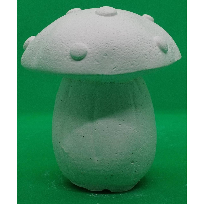 Гіпсова фігурка для розмальовування. Гриб мухомор.