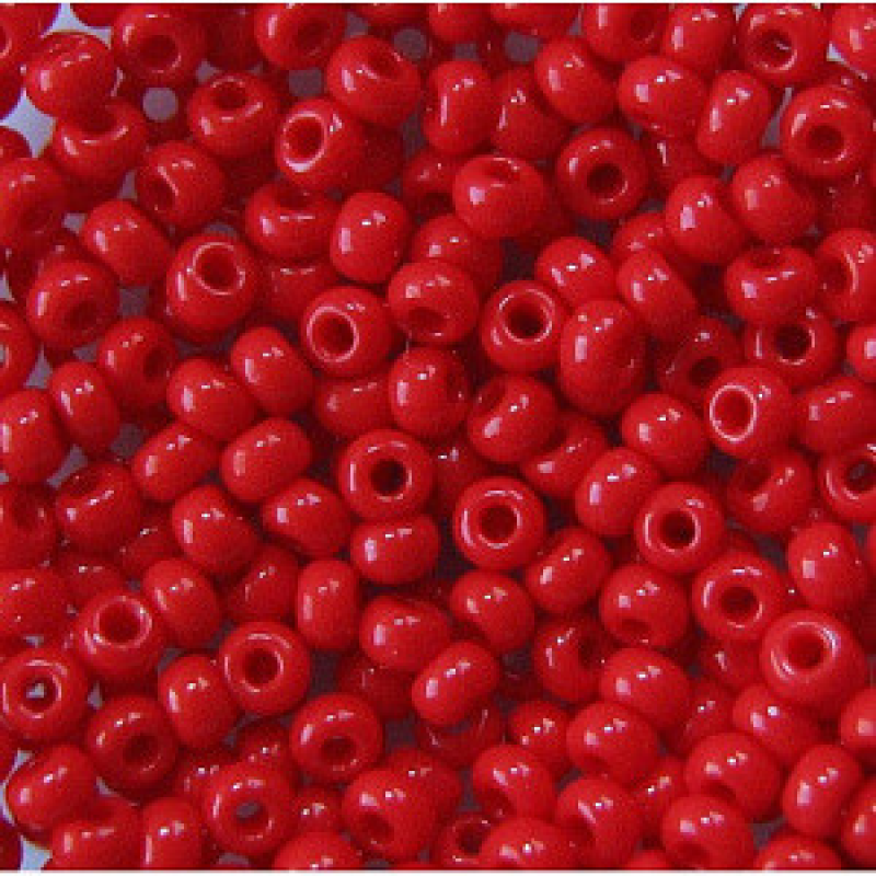 Бісер натуральний Червоний 10 г, No10