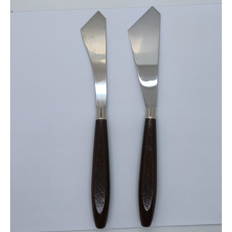 Набір художніх мастихін 2 шт (шпателей)