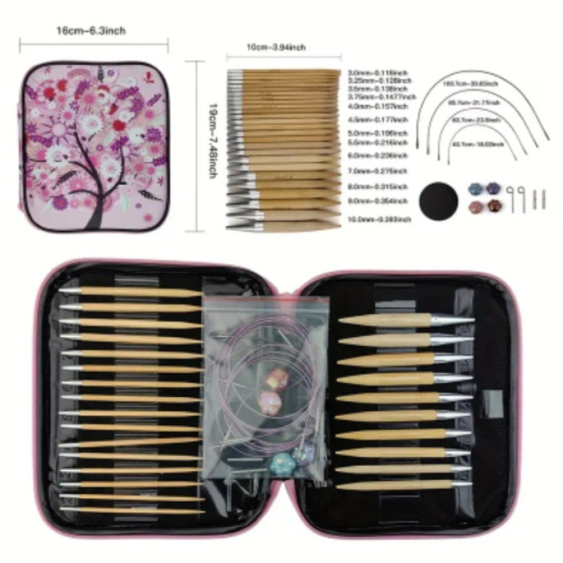 Набір спиць для в“язання зі знімними волосінями