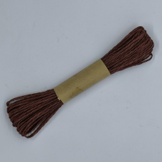 Шнур 1 мм паперовий, бордовий.