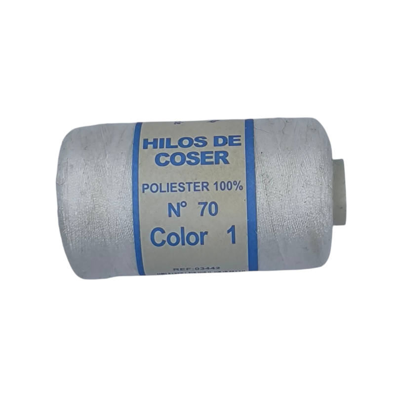 Нитки для шиття No70, біла
