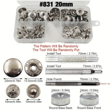 Набір для встановлення кнопок 15 мм