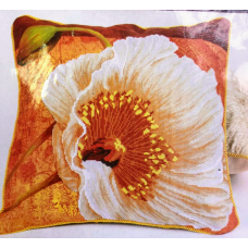 Набір для вишивання подушки. Мак.