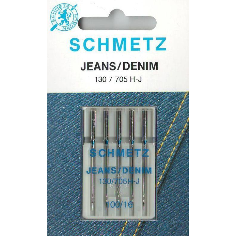 Голки для джинсу Schmetz No 100/16 Голки для джинсу Schmetz No 100/16