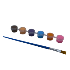 Акрилові фарби 6 кольорів по 2 мл.