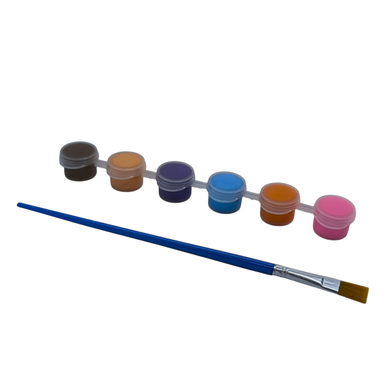 Акрилові фарби 6 кольорів по 2 мл.