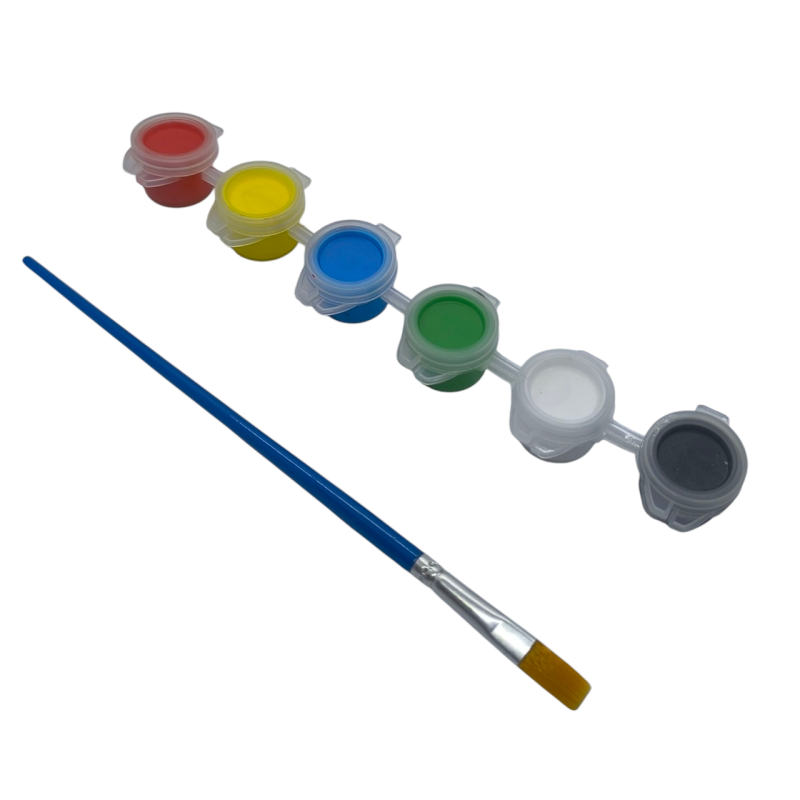 Акрилові фарби 6 кольорів по 3 мл.