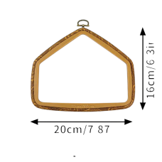 П“яльці-рамка будиночок каучукові з підвісом. Розмір: 180х230 мм