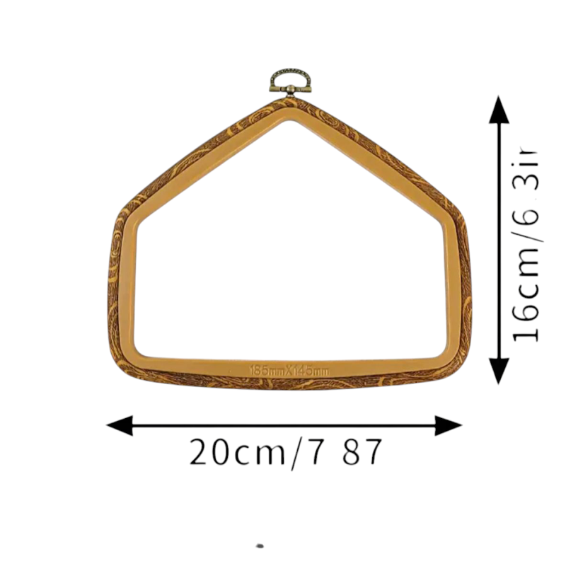 П“яльці-рамка будиночок каучукові з підвісом. Розмір: 180х230 мм