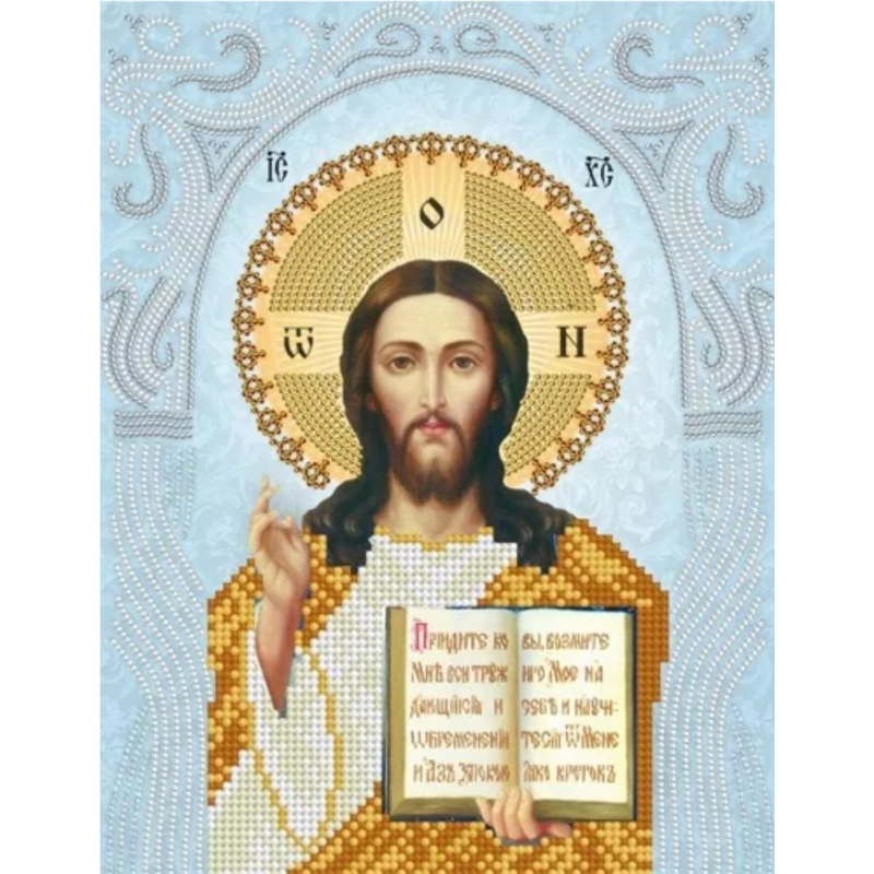 Схема для вишивання бісером ікони. щирість. Схема для вишивання бісером ікони. щирість.