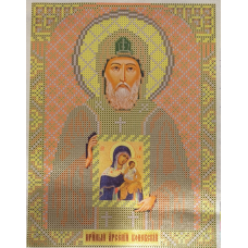 Схема для вишивання бісером ікони Святої Арсенії.