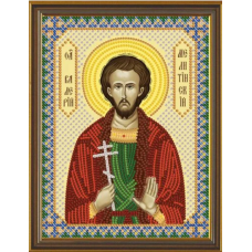 Схема для вишивання бісером ікони Святої Валерій.