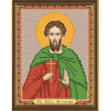 Схема для вишивання бісером ікони Святої Артемії.