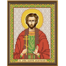Схема для вишивання бісером ікони Святої Валерій.