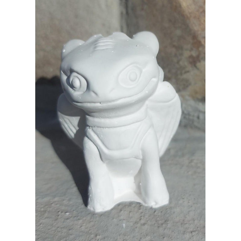 Гіпсова фігурка для розмальовування. Мультяшний дракончик.