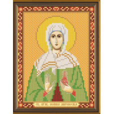 Схема для вишивання бісером ікони Святого Івана (Яна, Жанна).