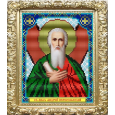 Схема для вишивання бісером ікони. Святий Андрій.