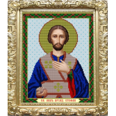 Схема для вишивання бісером ікони. Свято Стефан.