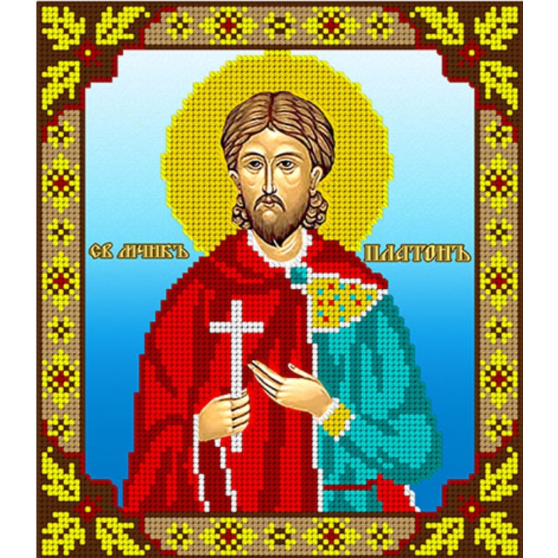 Схема для вишивання бісером ікони. Свято01. Схема для вишивання бісером ікони. Свято01.