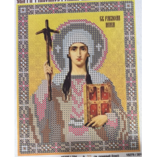 Схема для вишивання бісером ікони. Свята Ніна.