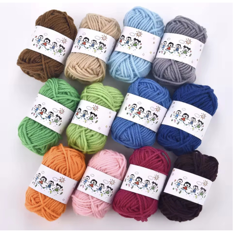 Набір акрилової пряжі 12