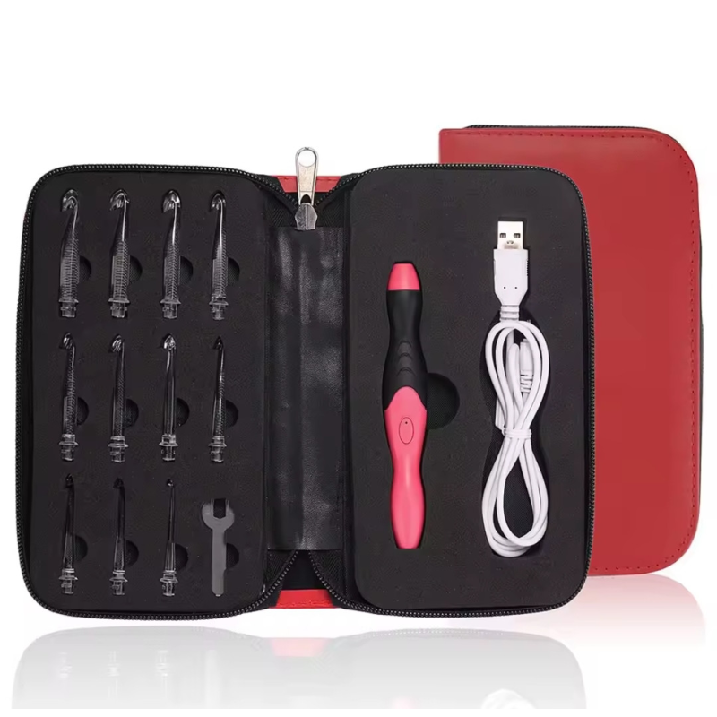 Набір гачків для в“язання з підсвіткою. Набір гачків для в“язання з підсвіткою.