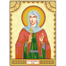 Схема для вишивання бісером ікони. Свята Алла.