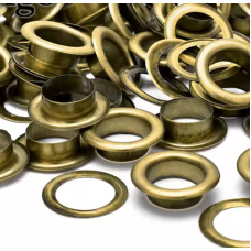 Люверси 1 см бронза 100 шт.