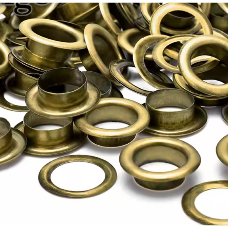 Люверси 1 см бронза 100 шт.