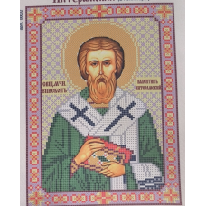 Схема для вишивання бісером ікони. Святий Валентин