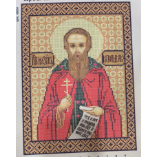 Схема для вишивання бісером ікони. Свято Максим