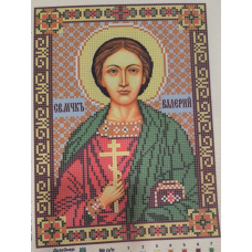 Схема для вишивання бісером ікони. Святова Валерія