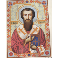 Схема для вишивання бісером ікони. Святийтрейв