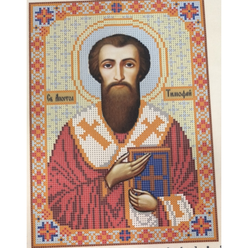 Схема для вишивання бісером ікони. Святийтрейв Схема для вишивання бісером ікони. Святийтрейв