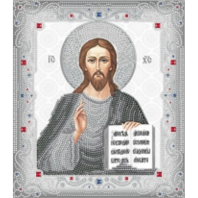 Схема для вишивання бісером ікони conster. Схема для вишивання бісером ікони conster.