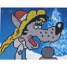 Схема для вишивання бісером. Ну погоди..