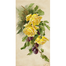 Схема для вишивання бісером. Букет зі стиками.