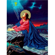 Схема для вишивання бісером ікони. Блискавка об чаші.