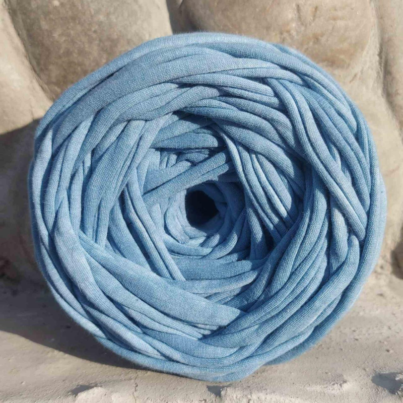 Трикотажна пряжа. Колір: джинсовий меланж