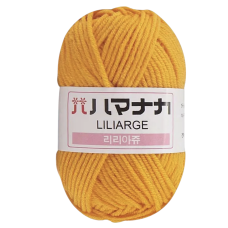 Пряжа акрилова. Жовтогаряча.