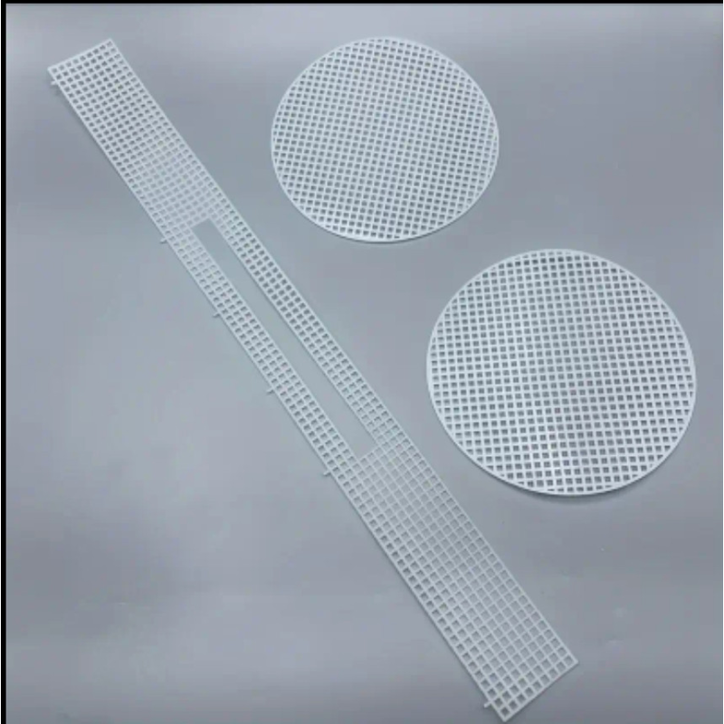 Канва для вишивання хрестиком пластикова для сумки