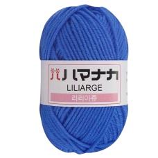 Пряжа акрилова. Синій.