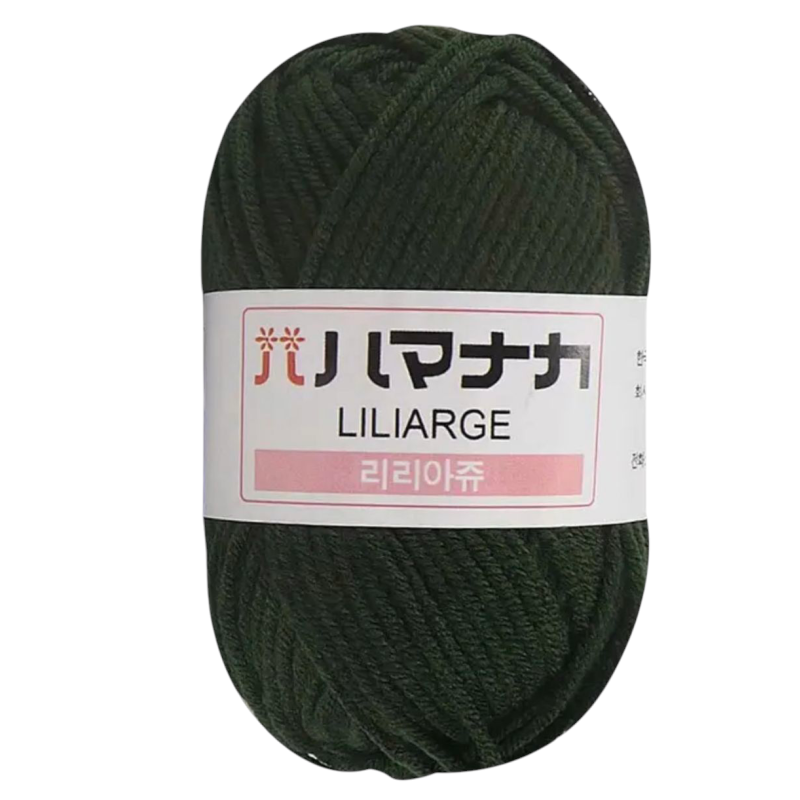 Пряжа акрилова. Хакі.