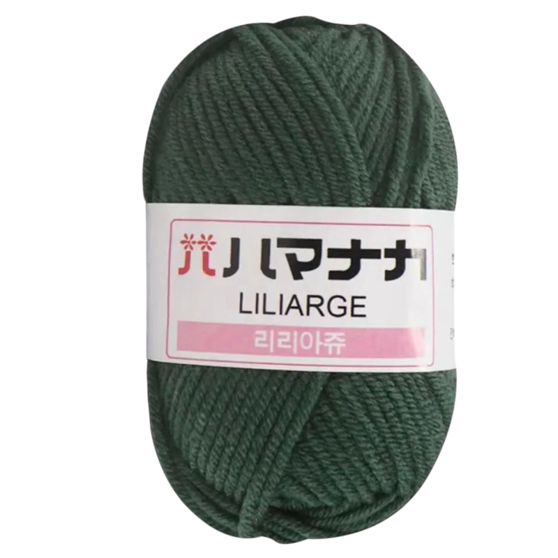 Пряжа акрилова. Хакі.